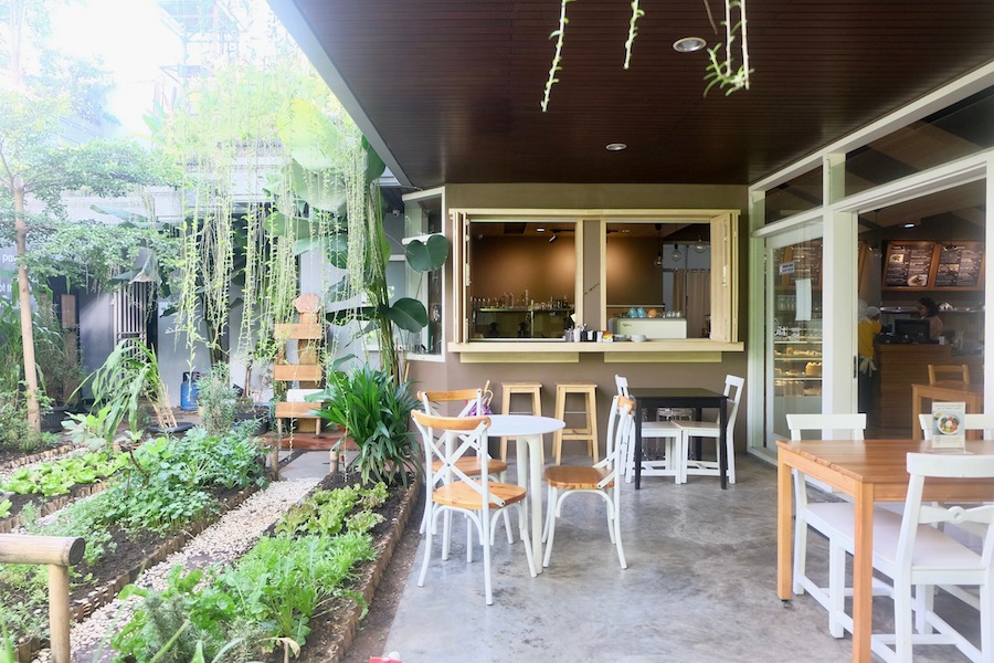 heytheregrace.com | Greens and Bean Bandung - patio